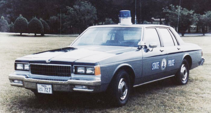 North police license plate image