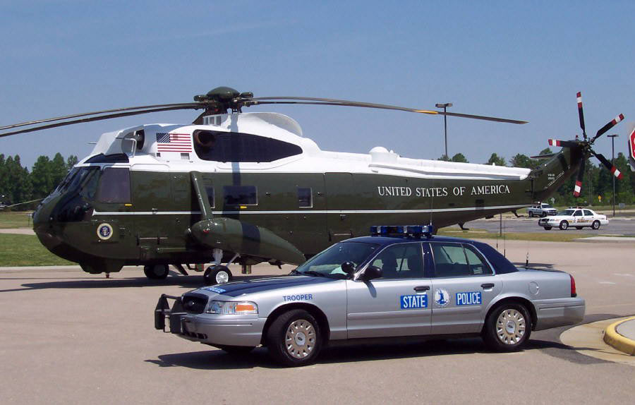 North police license plate image
