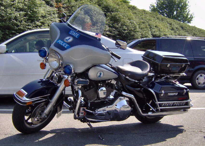 North police license plate image